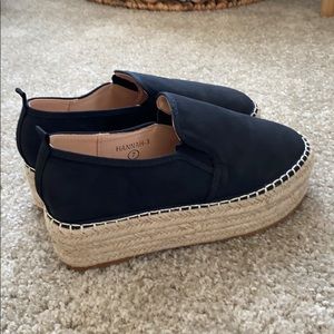 dsw black espadrilles